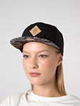 Бейсболка DJINNS арт. 6P SB MA Pattern Rev. (черный)